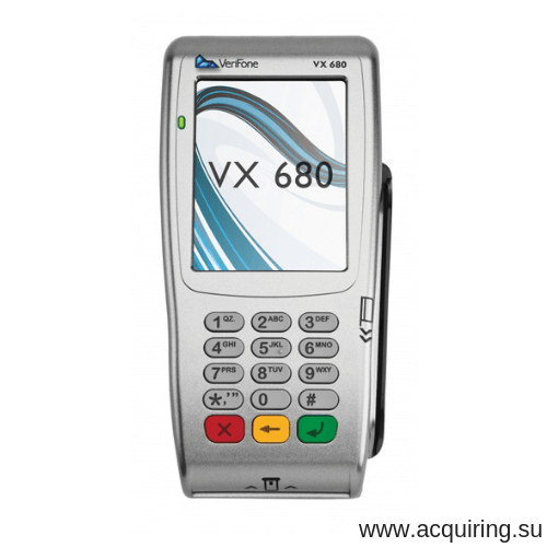 Мобильный POS-терминал Verifone VX680 (Wi-Fi, Bluetooth) под Прими Карту в Салехарде